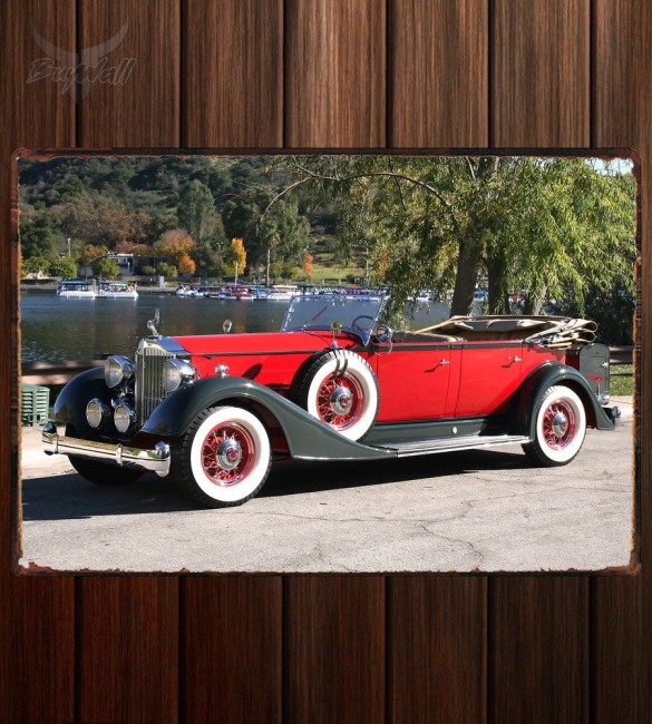 Металлическая табличка Packard Twelve Phaeton Металлическая табличка Packard Twelve Phaeton